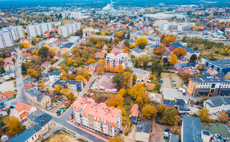 Panorama Zielonej Góry

