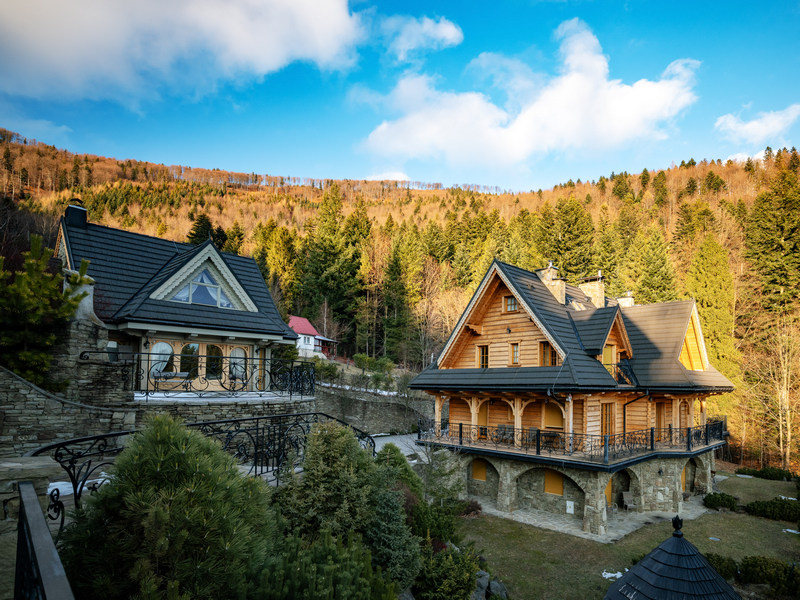 Hotel w Szczyrku z widokiem na góry