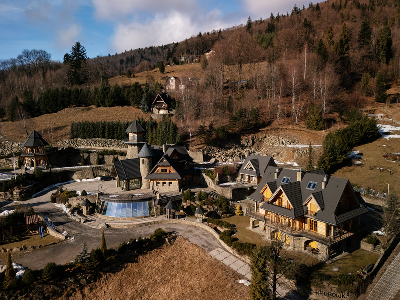 Hotel w Szczyrku z widokiem na góry