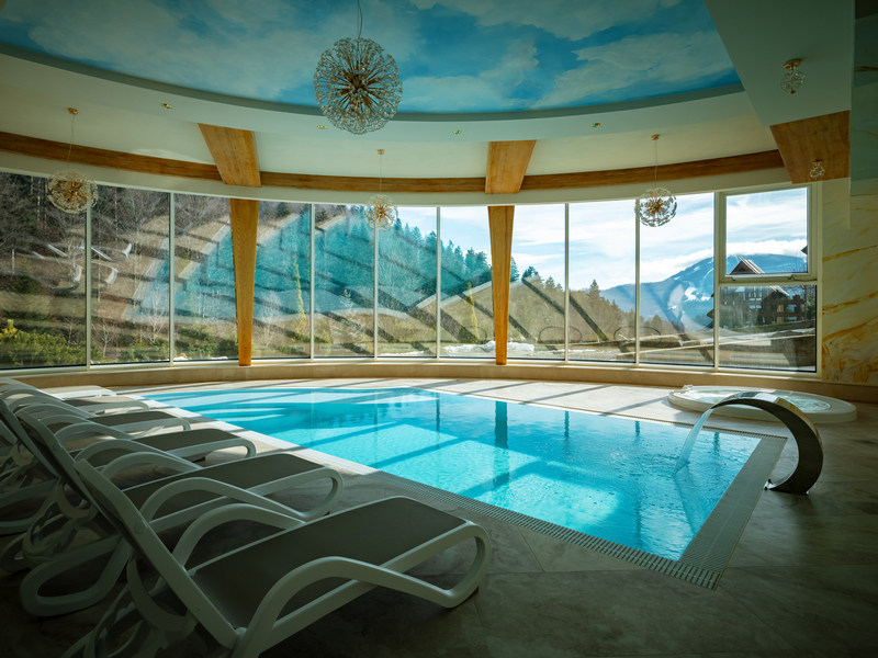 Hotel z basenem w Szczyrku