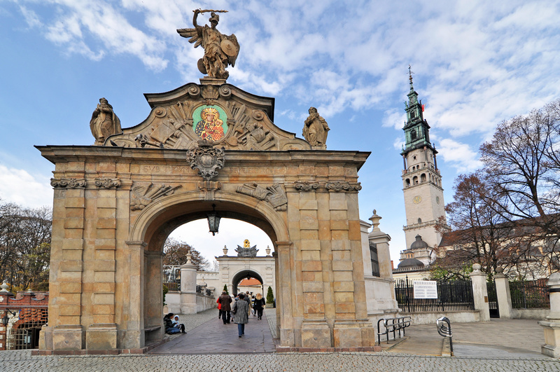 Brama na Jasnej Górze
