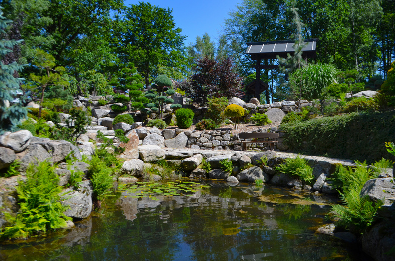 Ogród japoński w Karkonoszach niedaleko Szklarskiej Poręby