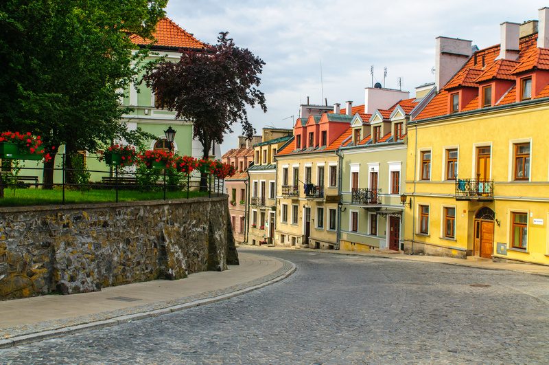  Uliczka w Sandomierzu