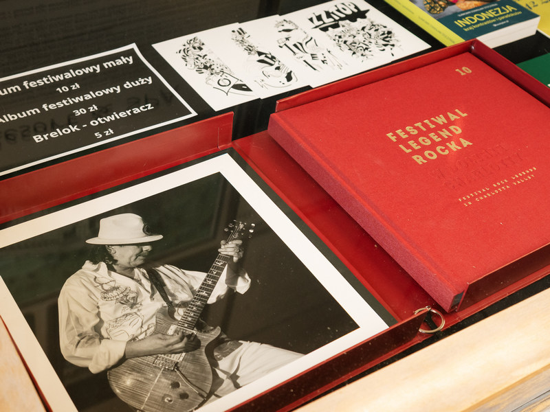 Pamiątki z Festiwalu Legend Rocka