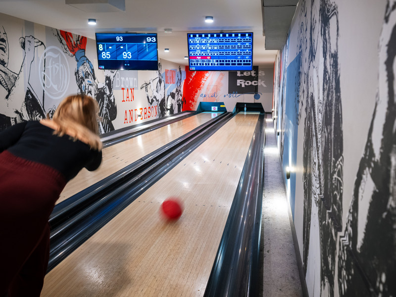 Hotelowa kręgielnia