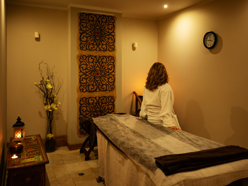 Gabinet zabiegowy w Spa Bali Hai w Dolinie Charlotty