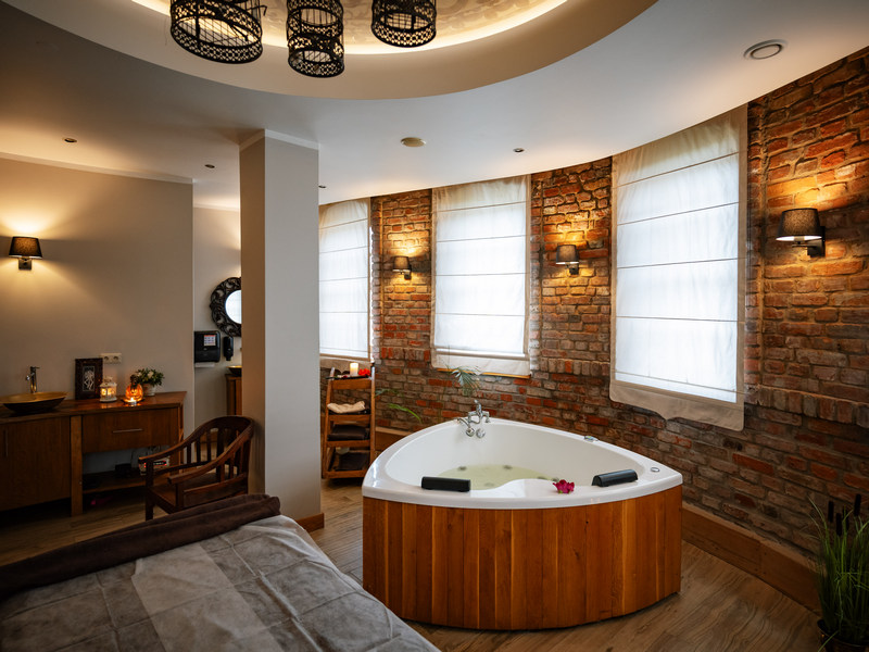 Wnętrza Spa Bali Hai w Dolinie Charlotty