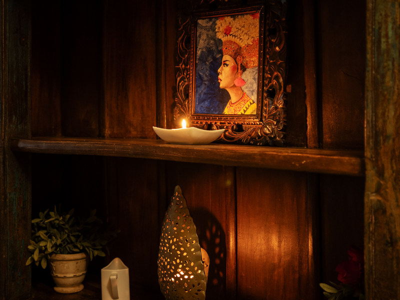 Wnętrza Spa Bali Hai w Dolinie Charlotty w balijskim stylu