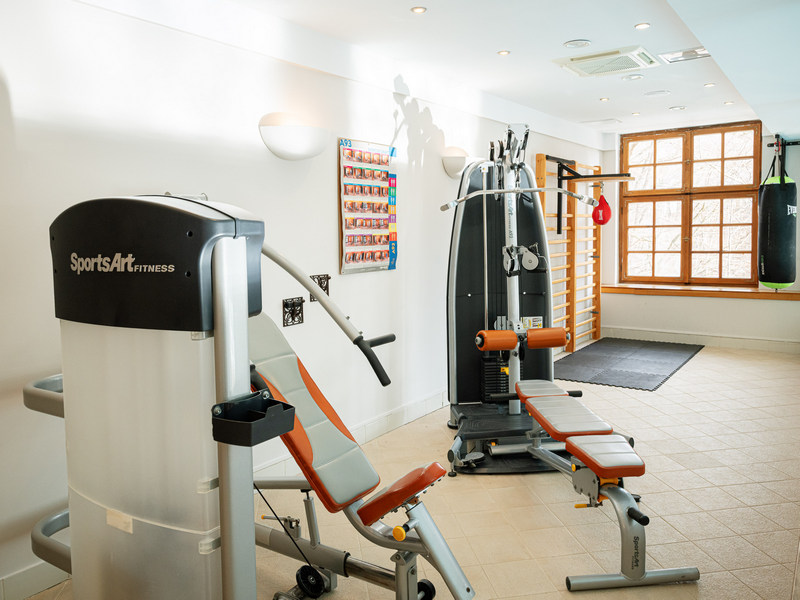 Wnętrza siłownii w Dolinie Charlotty