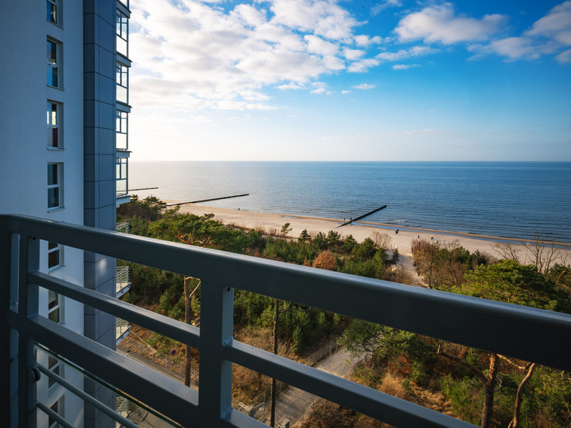 Widok na morze z Porta Mare Active & Spa Resort