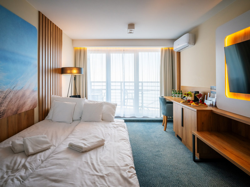 Pokój w hotelu nad morzem