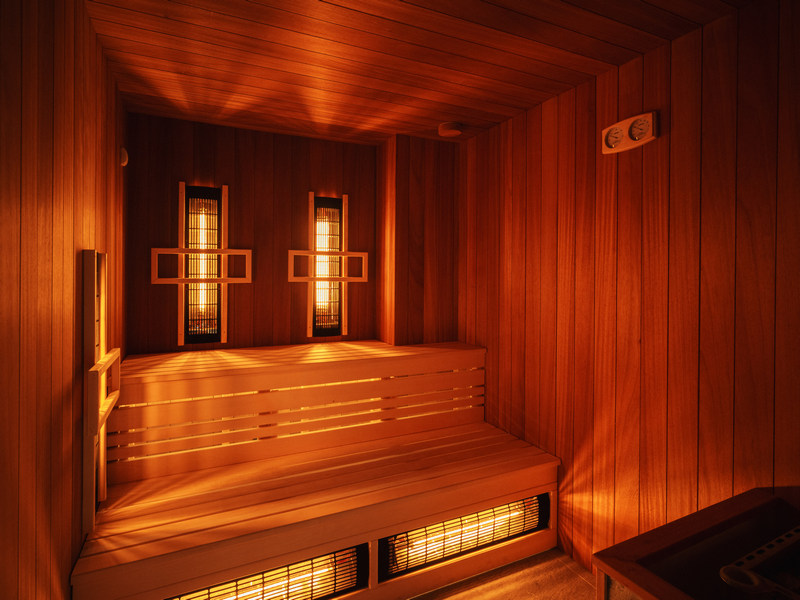 Sauna infrared w hotelu nad morzem
