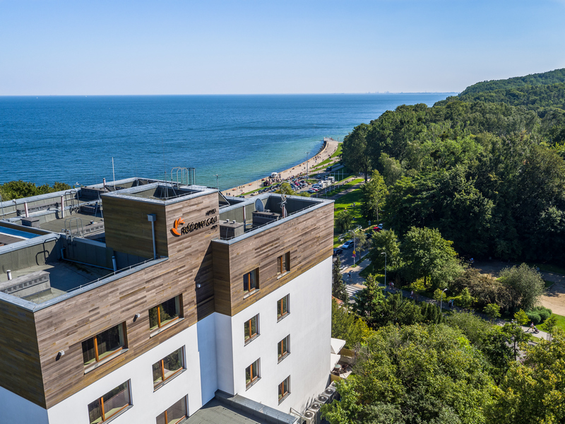 Hotel Różany Gaj przy plaży w Gdyni