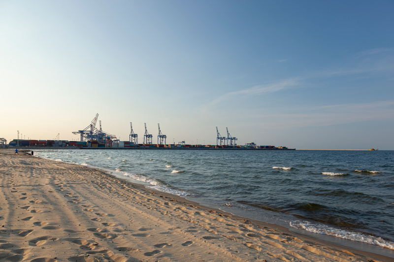 Plaża Stogi w Gdańsku