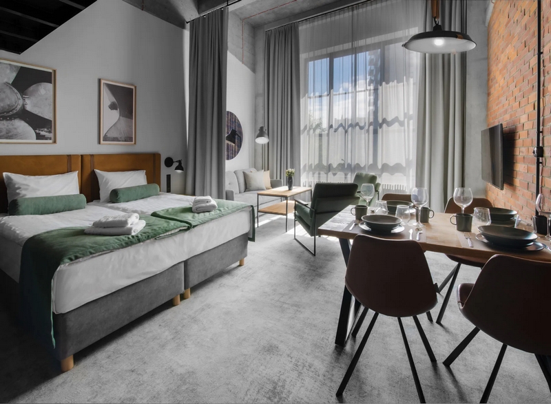Pokój w gdańskim Montownia Lofts & Experience