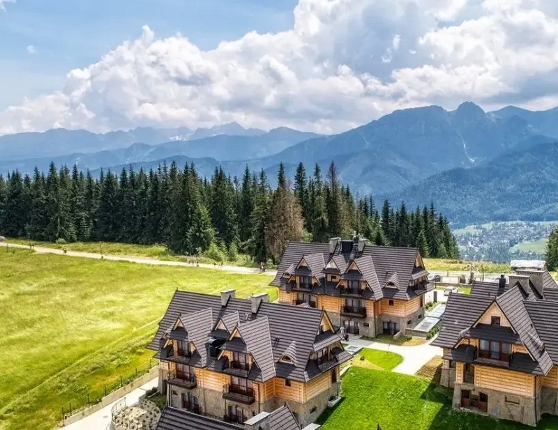 Rezydencja Nova na Gubałówce z piękną panoramą Tatr