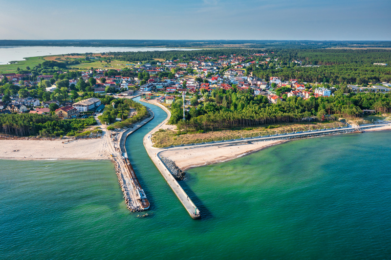 Rowy widok z góry