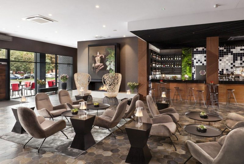 Wnętrza hotelu Sadova w Gdańsku
