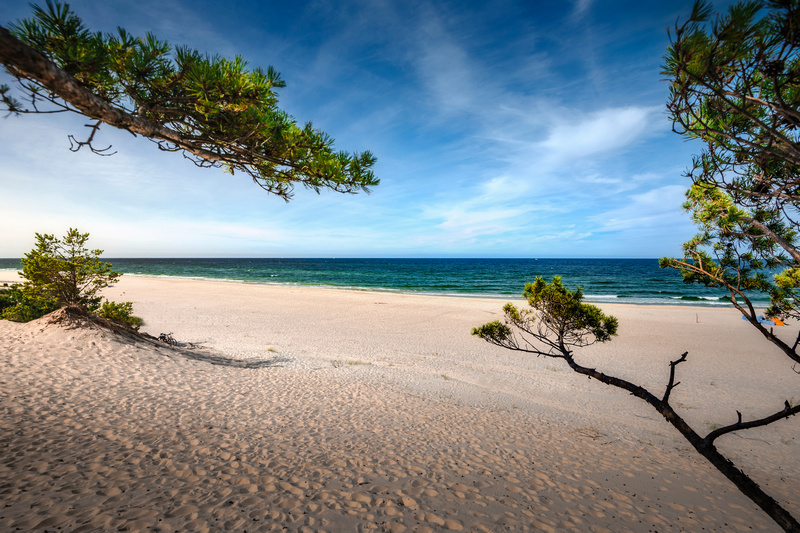 Bałtycka plaża