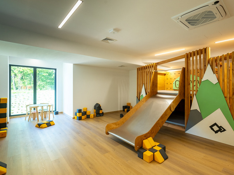 Sala zabaw w hotelu nad Jeziorem Żywieckim