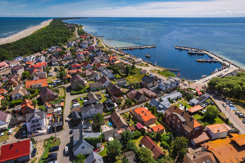  Krajobraz Kuźnicy z lotu ptaka