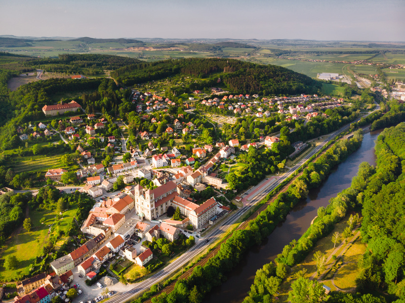 Widok na Bardo z lotu ptaka