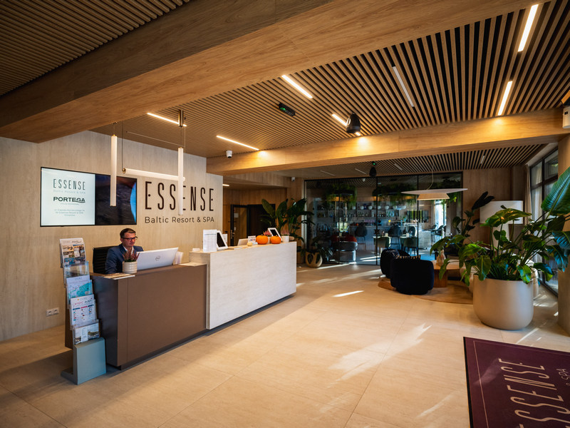 Recepcja ESSENSE Baltic Resort & SPA Dziwnów