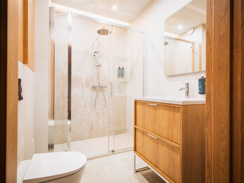 Łazienka w ESSENSE Baltic Resort & SPA Dziwnów
