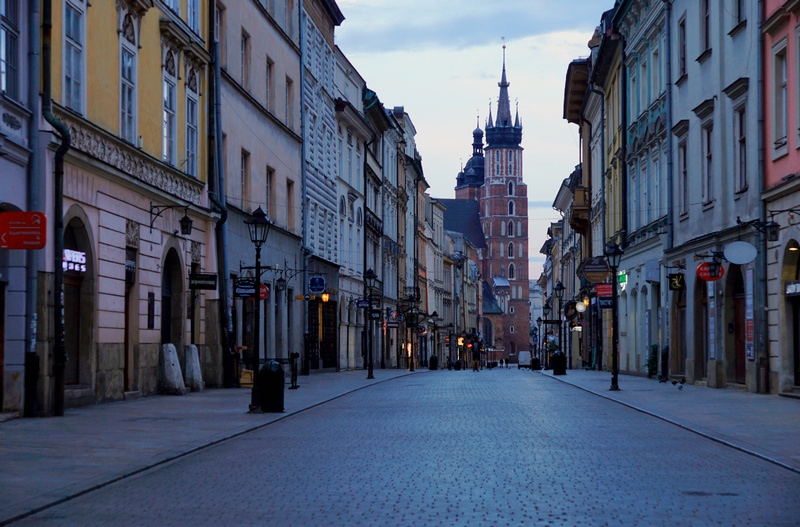 Ulica Floriańska w Krakowie
