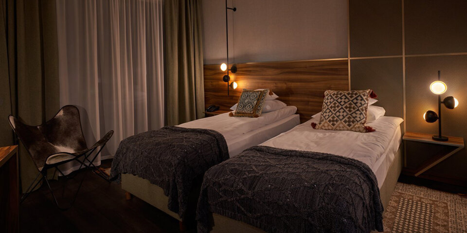 Pokoje typu comfort zapewniają wysokiej jakości wypoczynek