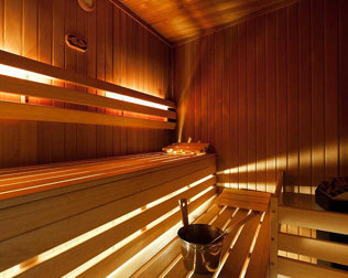Goście mają możliwość skorzystania z sauny
