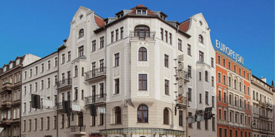Hotel Europejski znajduje się w samym centrum Wrocławia