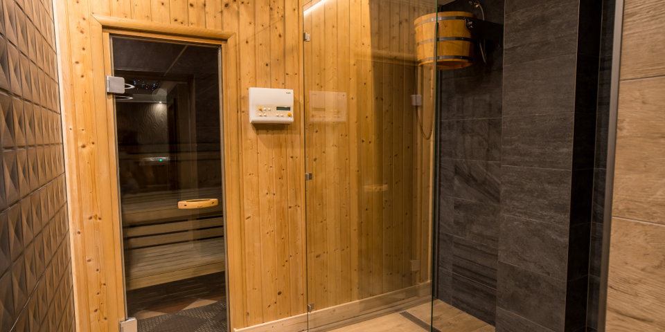 Dostępna jest też sauna