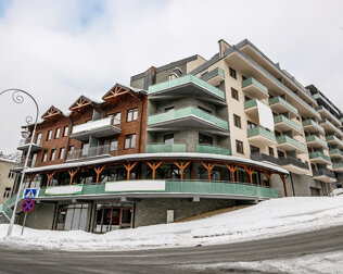 Sun & Snow Zielony Zdrój to kompleks nowoczesnych apartamentów w Krynicy
