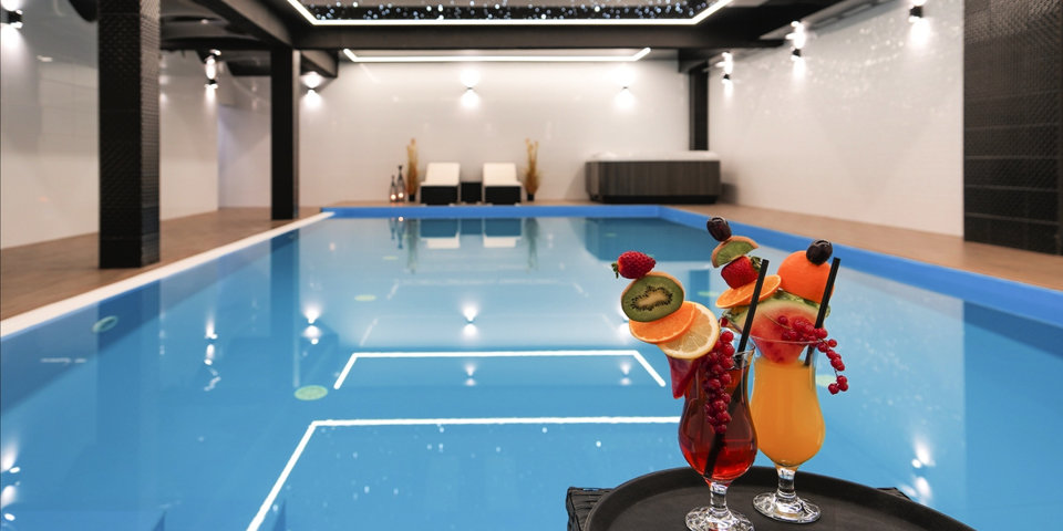 Stella Resort & SPA kusi gości basenem, jacuzzi, sauną i grotą solną
