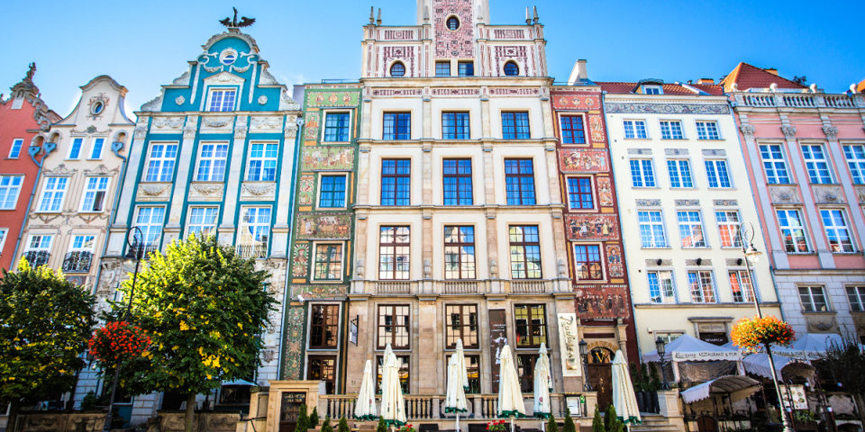 5* hotel zlokalizowany bezpośrednio przy Długim Targu, w samym sercu Gdańska