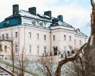 Pałac Komierowo jest świetną destynacją także w zimie