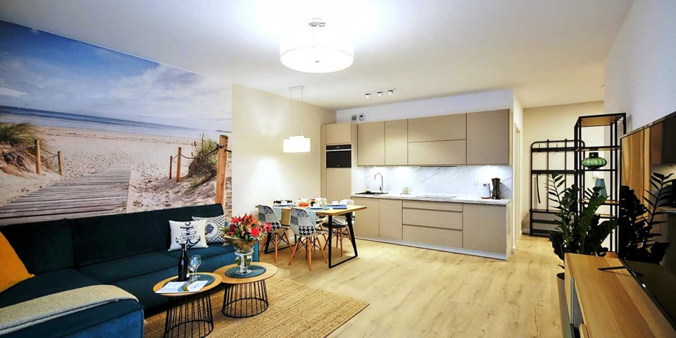 Apartamenty to komfortowe, 2-pokojowe mieszkania z aneksem kuchennym