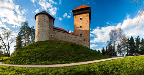 W północno-zachodniej części miasta zachował się gotycki zamek Dubovac