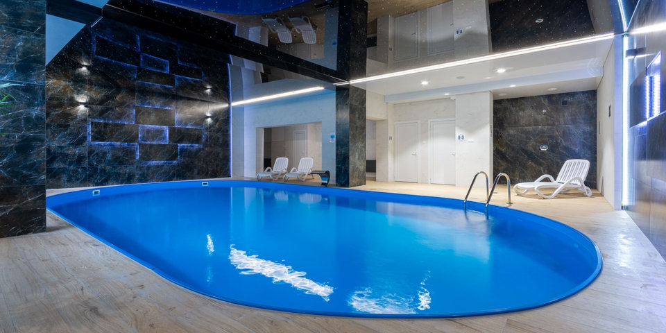 Oprócz Aquaparku Hotel Jan dysponuje basenem wewnątrz hotelu
