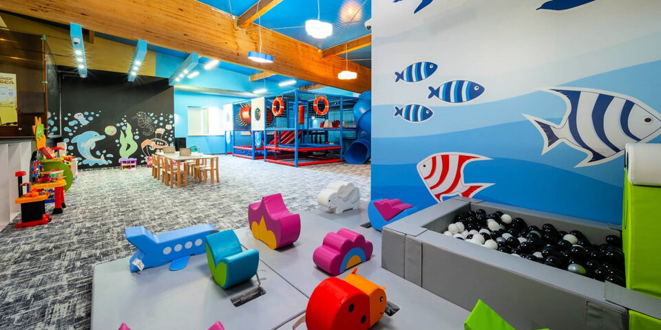 Hotel Jan dysponuje atrakcyjną salą zabaw dla dzieci