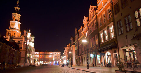 Hotel jest świetnie zlokalizowany w centrum Poznania