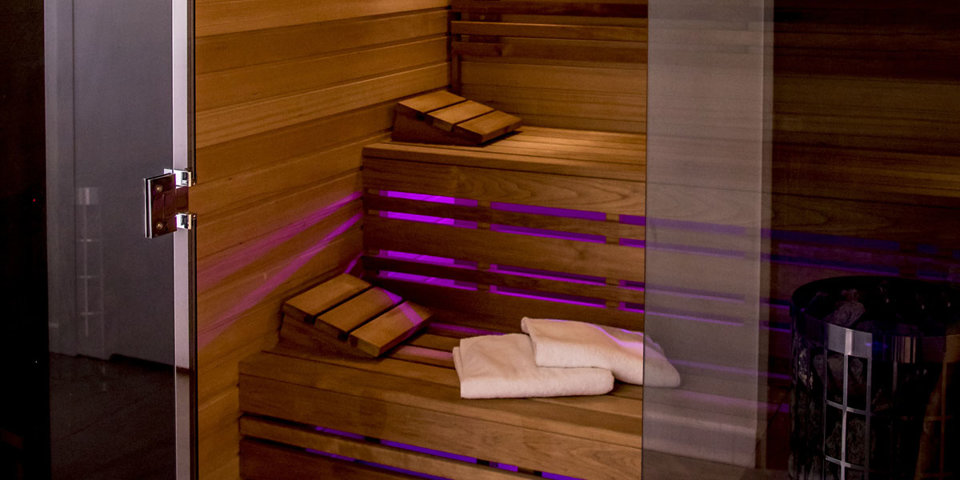A także nowoczesnej suchej sauny