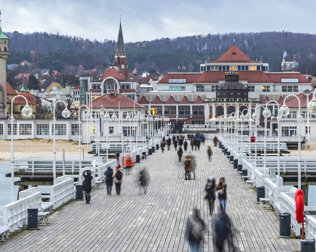 Wizytówką Sopotu jest najdłuższe drewniane molo w Europie
