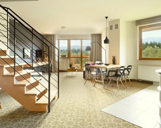 Cristal Resort oferuje nowoczesne i komfortowe apartamenty