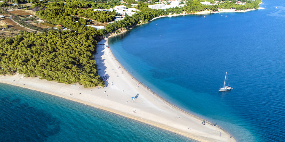 Zlatni Rat uważana jest za najpiękniejszą plażę Adriatyku