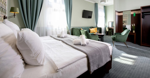 Hotel Amber oferuje komfortowy wypoczynek w centrum Krakowa