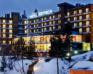 Hotel Krynica jest doskonałym miejscem na zimowe wyjazdy