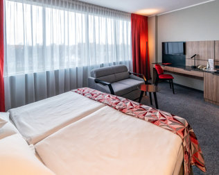 Pokój superior plus ma aż 27 m2 powierzchni