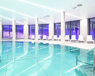 W strefie wellness dostępna jest także sauna